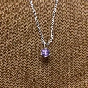 NWOT EFFY Jewelry Purple Stone Necklace